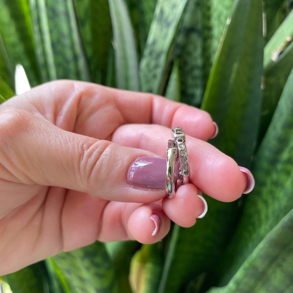 Polished 20mm Sm Hoop Earrings - Picture 9 of 11